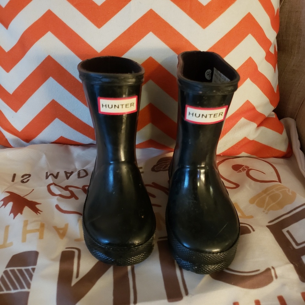 Hunter rain boots